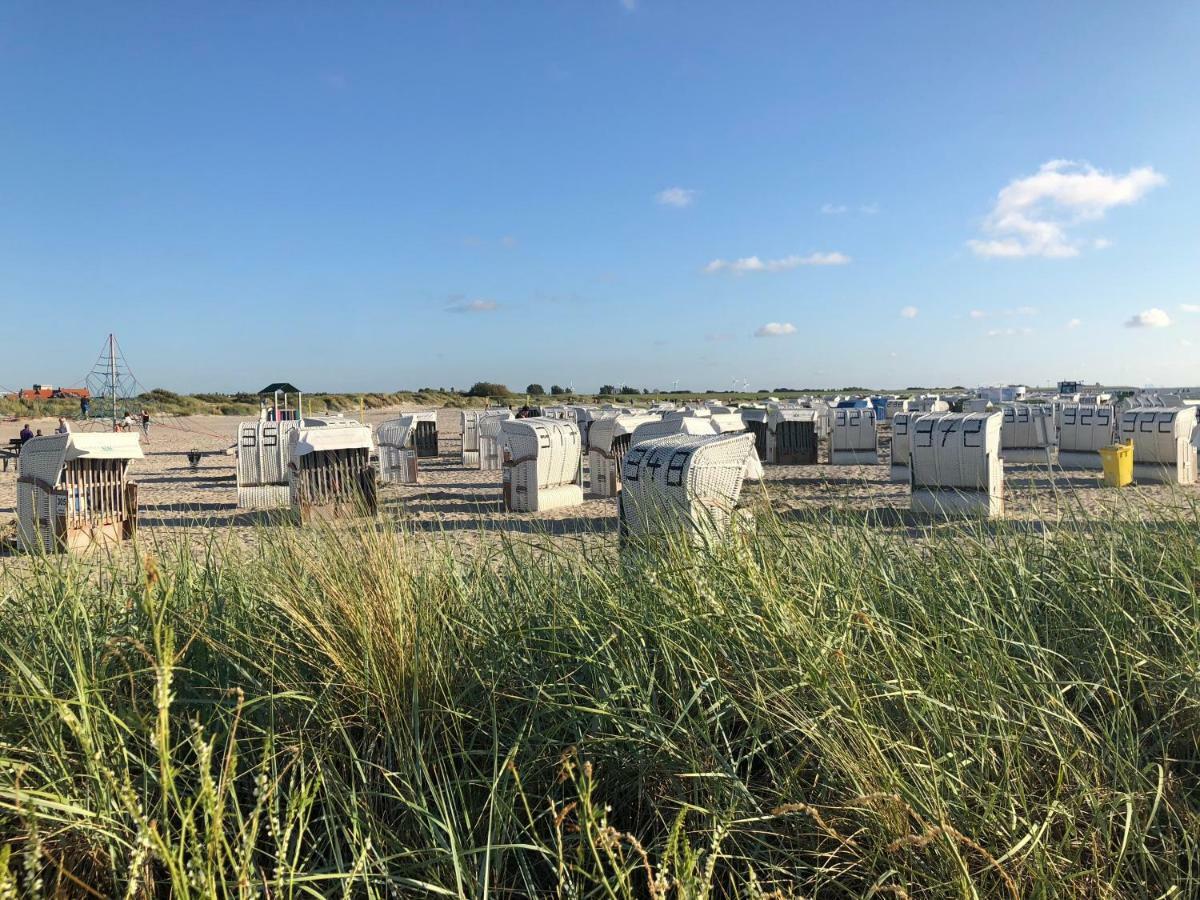 Strandhuette Norddeich  Buitenkant foto