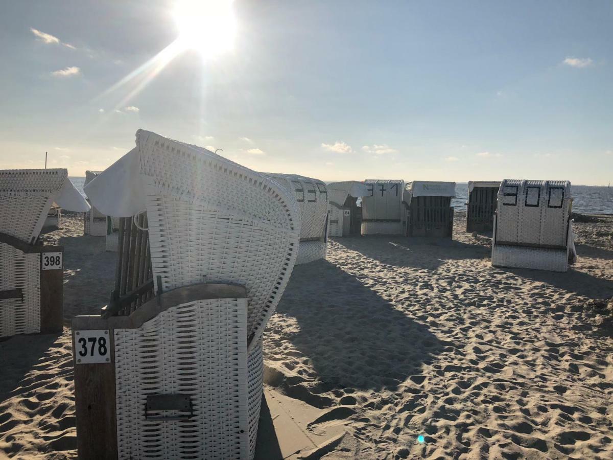 Strandhuette Norddeich  Buitenkant foto